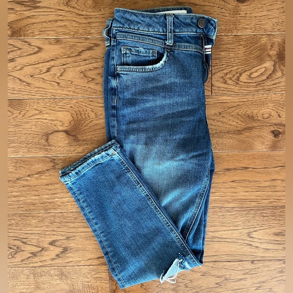 Pilcro Anthropologie Blue Skinny Distressed Jeans, 27 - Picture 10 of 10
